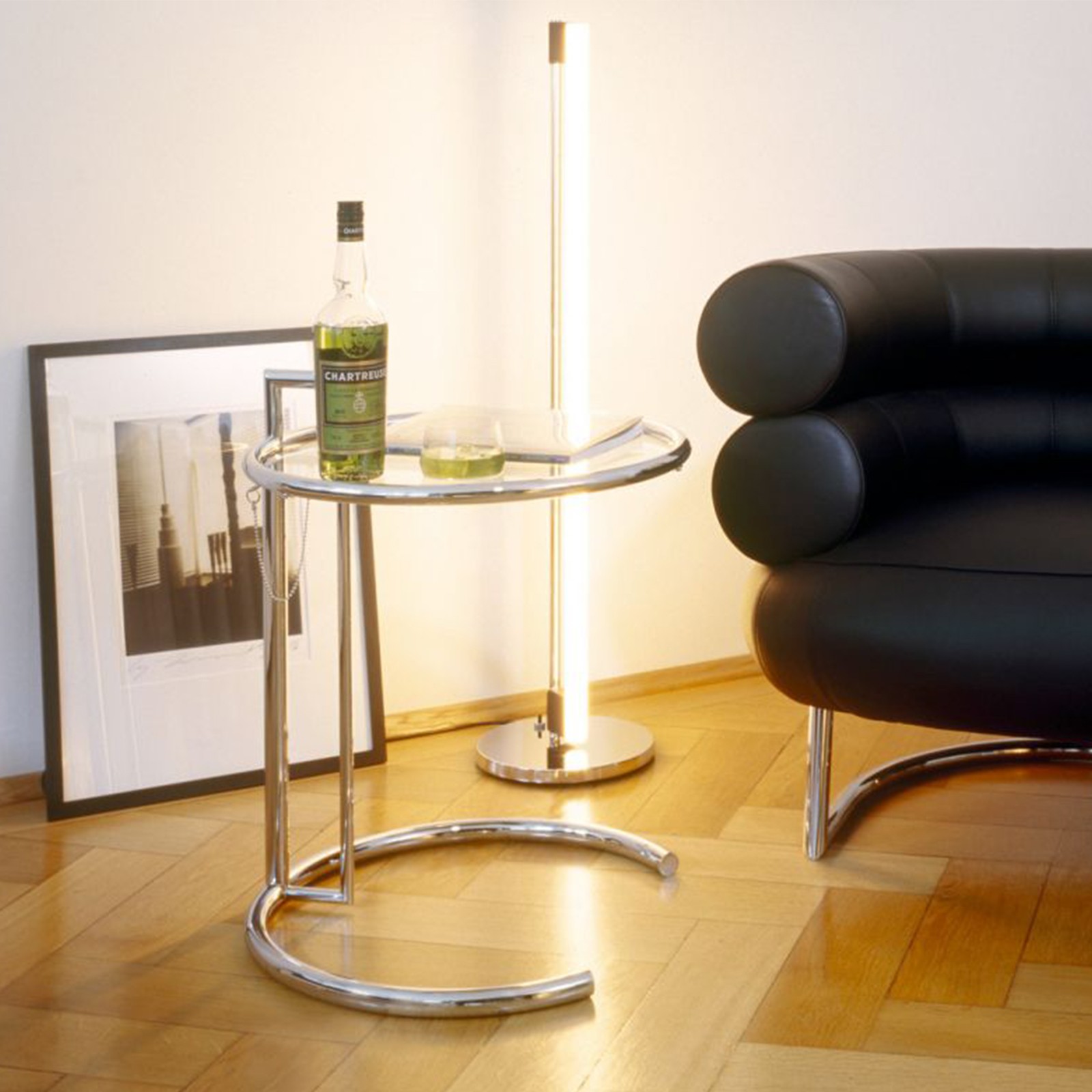 Original Classicon Adjustable Table E 1027 schwarz tisch wohnenschlafen-shop.de
