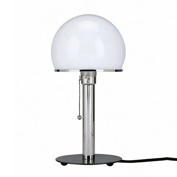 tecnolumen wagenfeld wa 23 sw schwarzer fuss