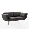 brühl medium soft – Sofa-2 mit Drehsitzen 74005 (75)