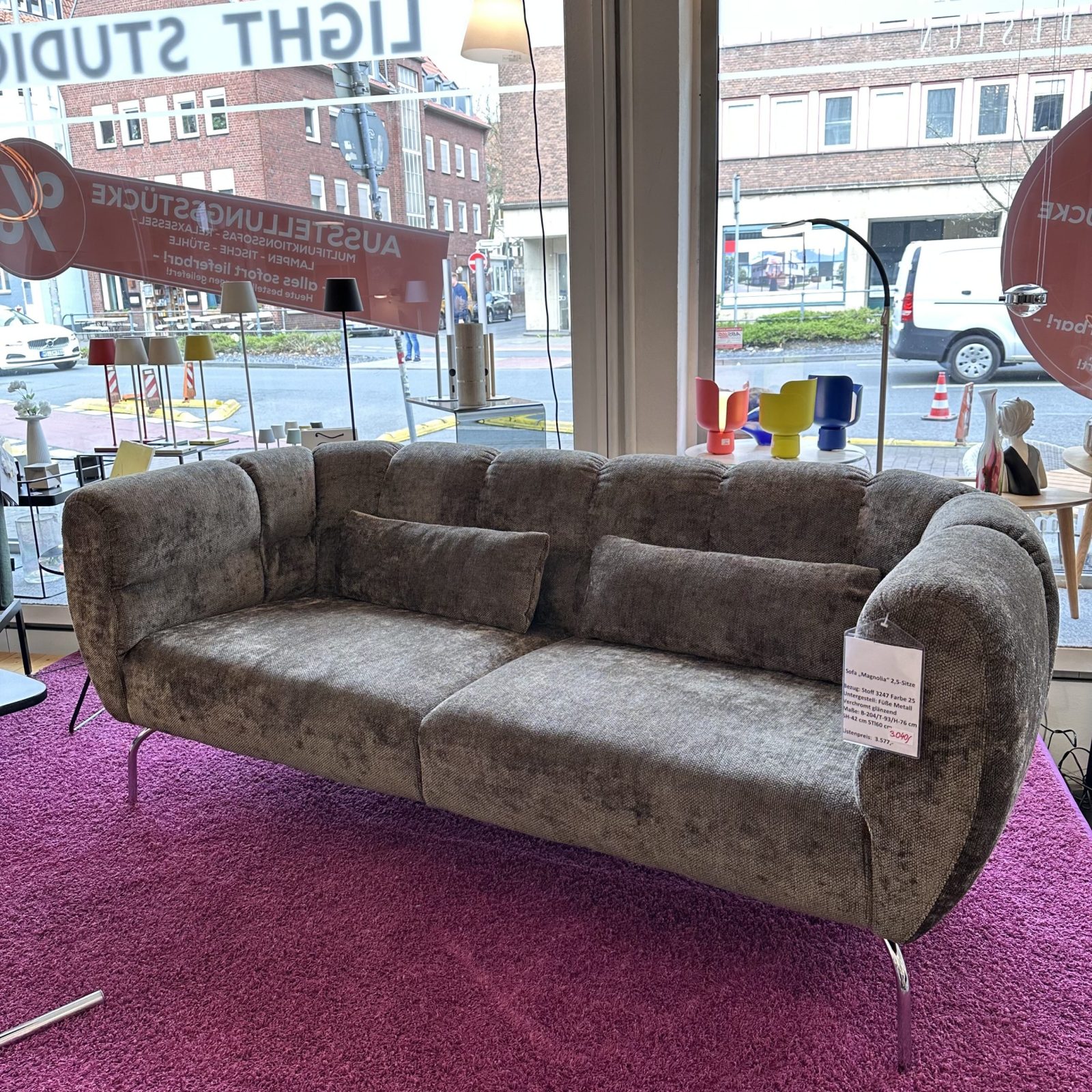 Magnolia Sofa Brühl 2,5 Sitzer - Ausstellungsstück